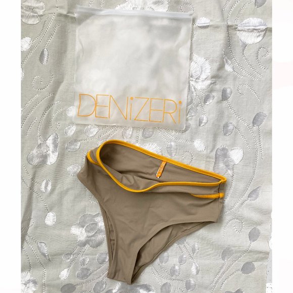 Denizeri Ege Bikini Bottom Sand Sprint M tan size medium - worn once, in bag $98 - Picture 2 of 4